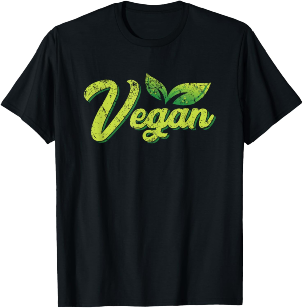 Plant Base Herbivore Go Vegan T-Shirt - Image 2